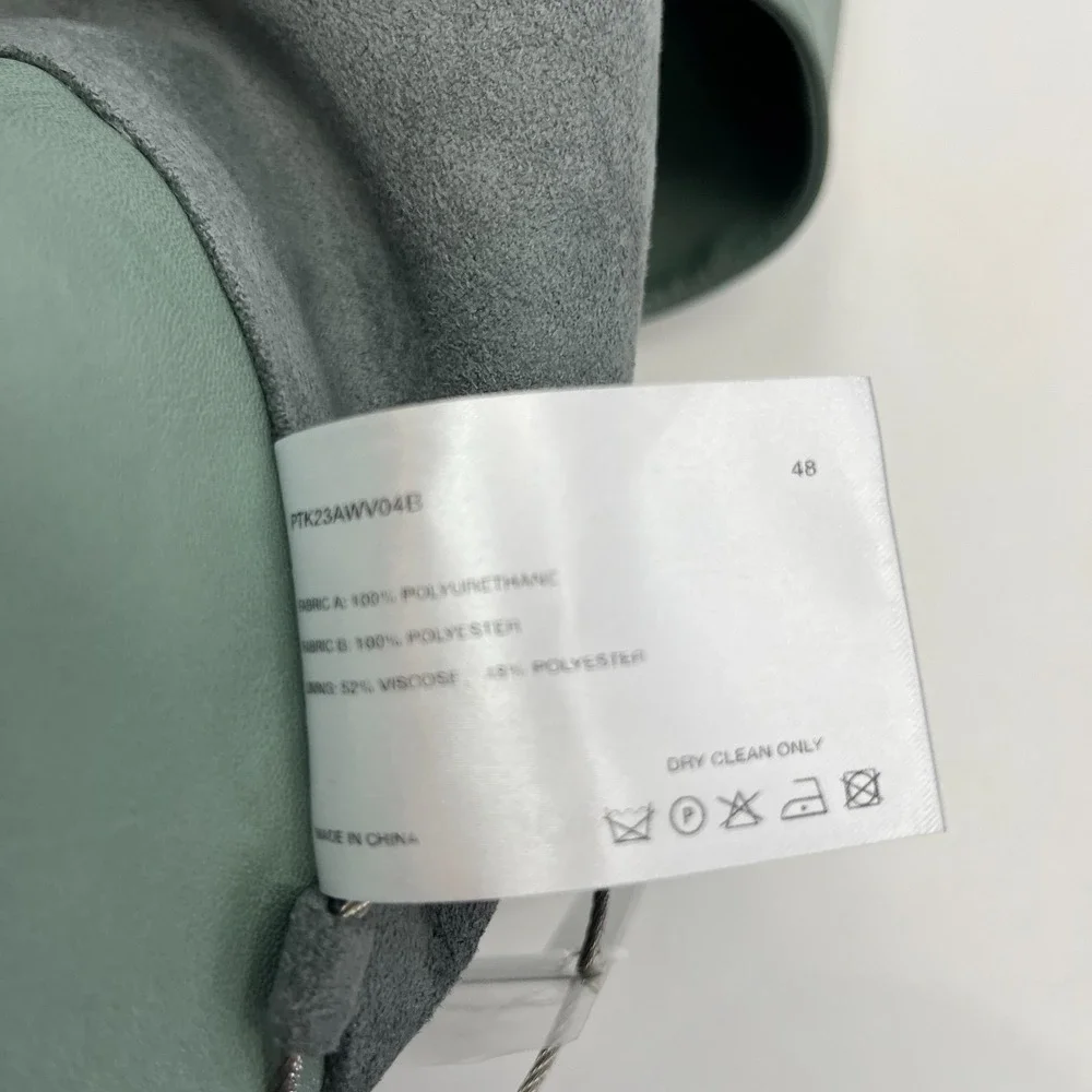 Pet-tree-kor Plank Root Vest Sage‎ Green Mens 48 (Large) Cybercore Urban Modern